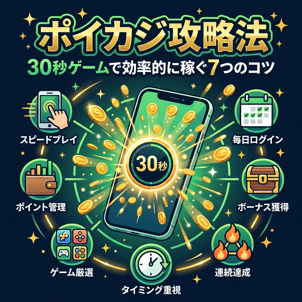ポイカジの始め方と攻略法